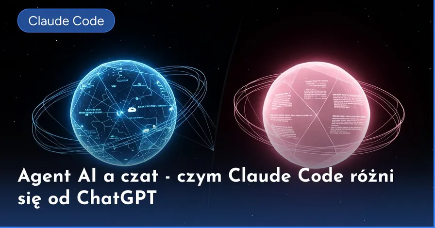 Agent AI a czat - czym Claude Code różni się od ChatGPT