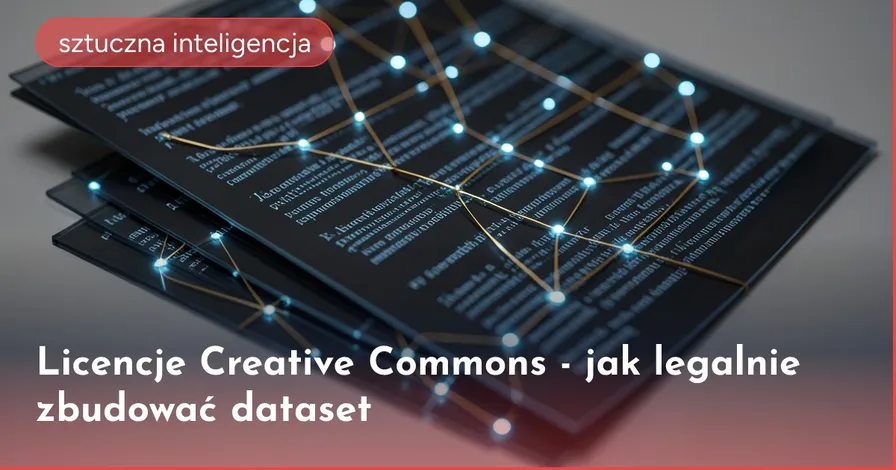 Licencje Creative Commons - jak legalnie zbudować dataset